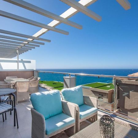 Luxury Penthouse, Panoramic Sea View Leilighet Mogán Eksteriør bilde