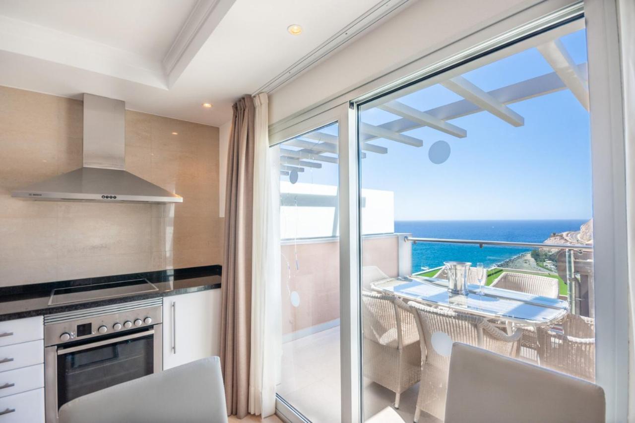 Luxury Penthouse, Panoramic Sea View Leilighet Mogán Eksteriør bilde